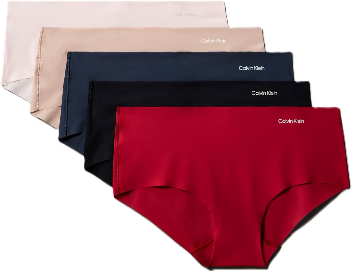 Женские бесшовные трусики-хипстеры Calvin Klein Invisibles, упаковка, Red Stamp/Nymphs Thigh/Black/Cedar/Speakeasy
Женские бесшовные трусики-хипстеры Calvin Klein Invisibles, упаковка, Red Stamp/Nymphs Thigh/Black/Cedar/Speakeasy