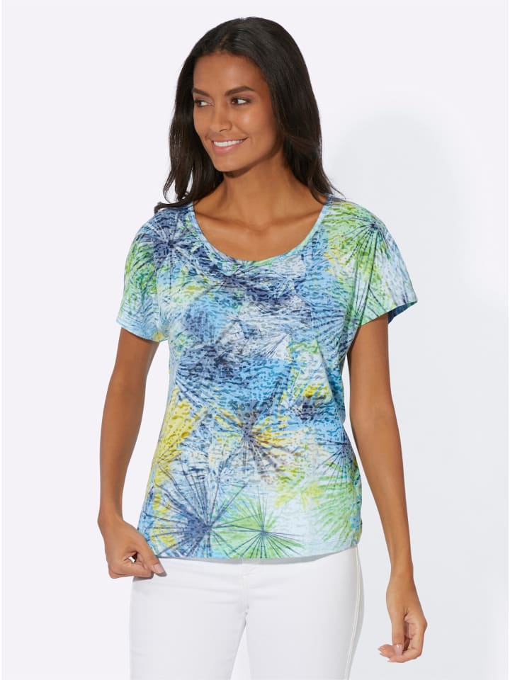 Футболка с круглым вырезом, средне-синего и лаймового цветов WITT WEIDEN, Синий, Футболка с круглым вырезом, средне-синего и лаймового цветов WITT WEIDEN
Футболка с круглым вырезом, средне-синего и лаймового цветов WITT WEIDEN, Синий, Футболка с круглым вырезом, средне-синего и лаймового цветов WITT WEIDEN