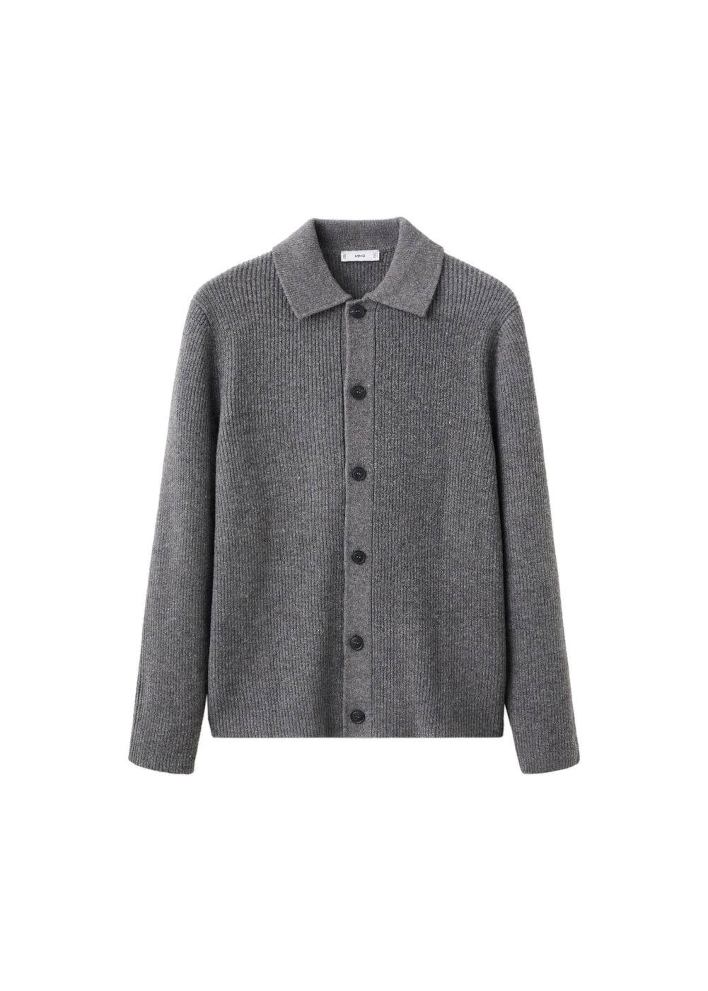 MANGO MAN Кардиган 'Dina' в темно-сером цвете
MANGO MAN Кардиган 'Dina' в темно-сером цвете