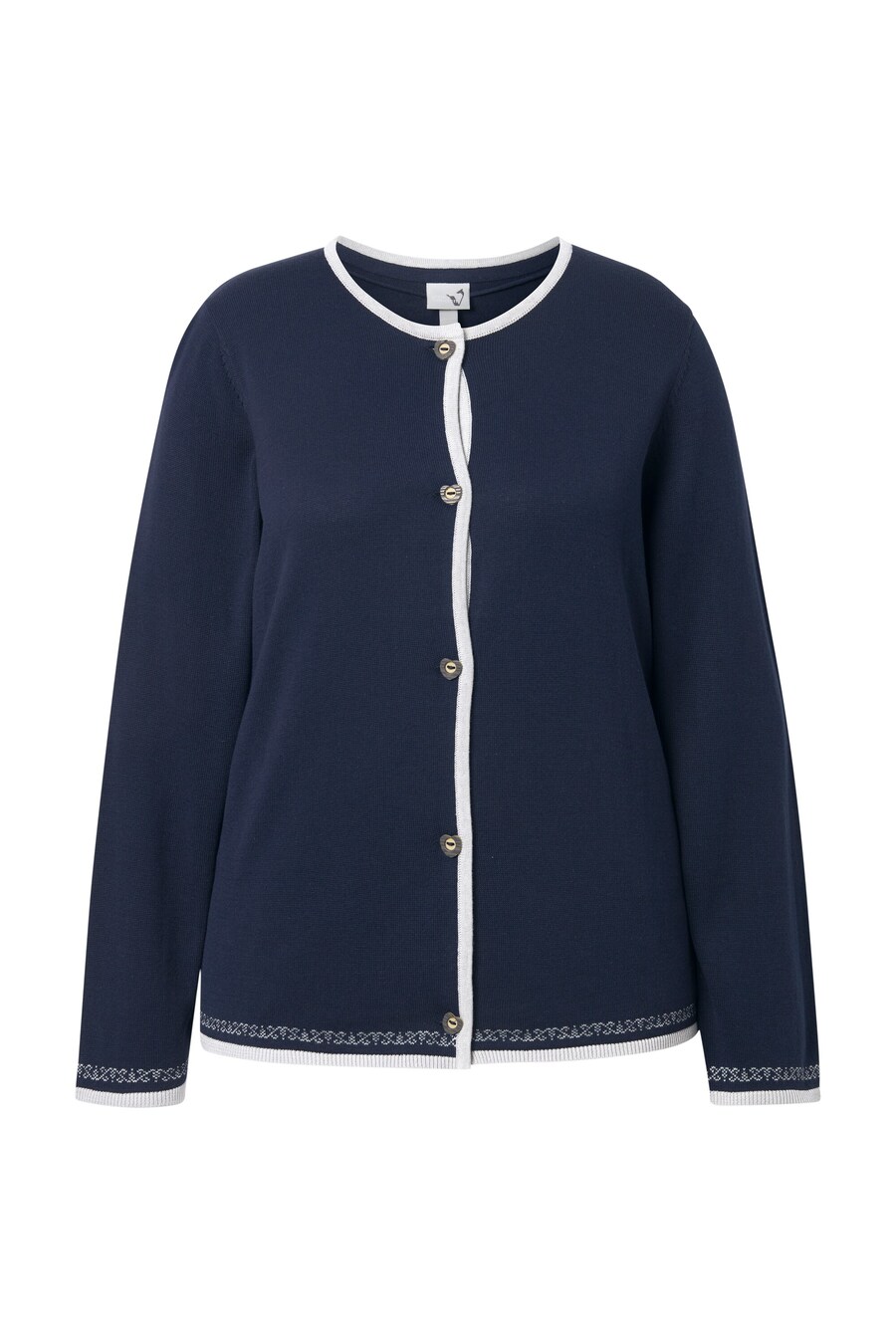 Вязаный кардиган Ulla Popken, темно-синий
Вязаный кардиган Ulla Popken, темно-синий