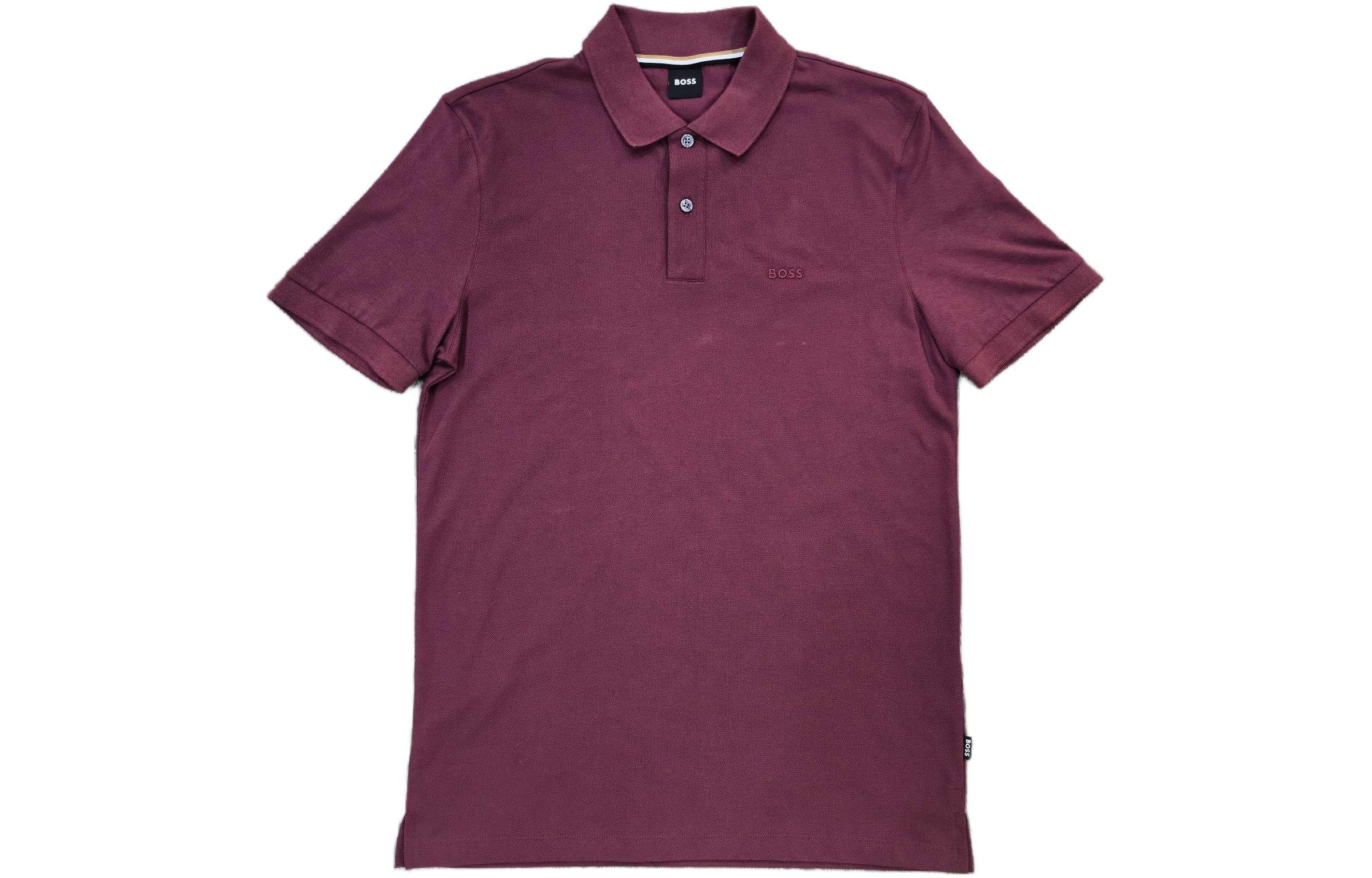 Футболка поло мужская весна-лето 2024 фиолетовая HUGO BOSS, бордовая
Футболка поло мужская весна-лето 2024 фиолетовая HUGO BOSS, бордовая