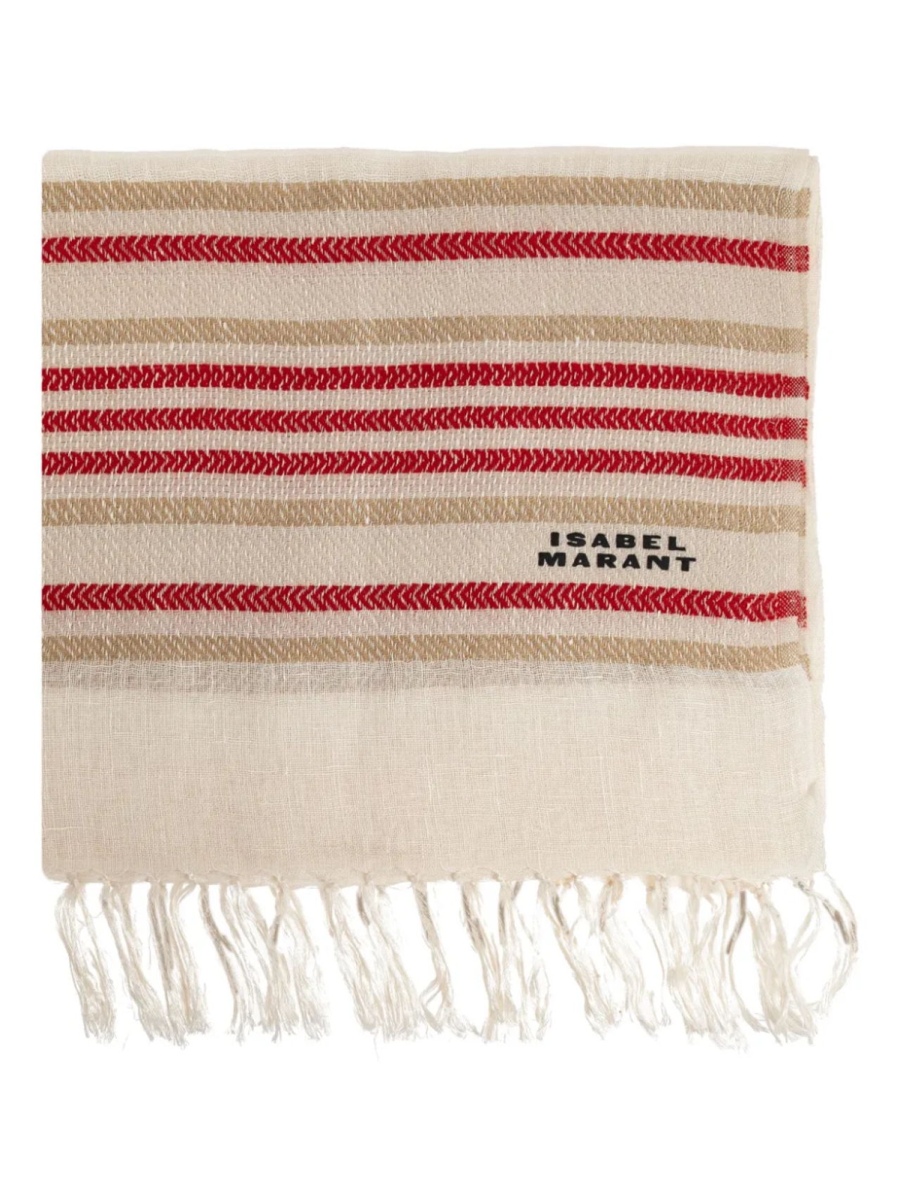 ISABEL MARANT полосатый шарф, нейтральный
ISABEL MARANT полосатый шарф, нейтральный
