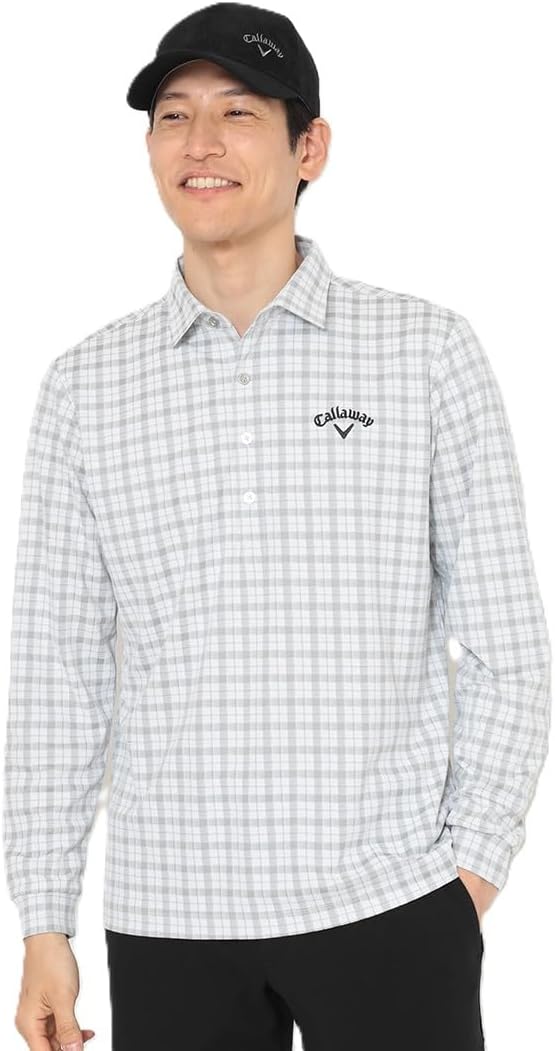 Мужская рубашка-поло Callaway C25233108 с длинным рукавом, защита от УФ-излучения, клетчатый жаккардовый узор, ретро, стильная, для гольфа, серый
Мужская рубашка-поло Callaway C25233108 с длинным рукавом, защита от УФ-излучения, клетчатый жаккардовый узор, ретро, стильная, для гольфа, серый