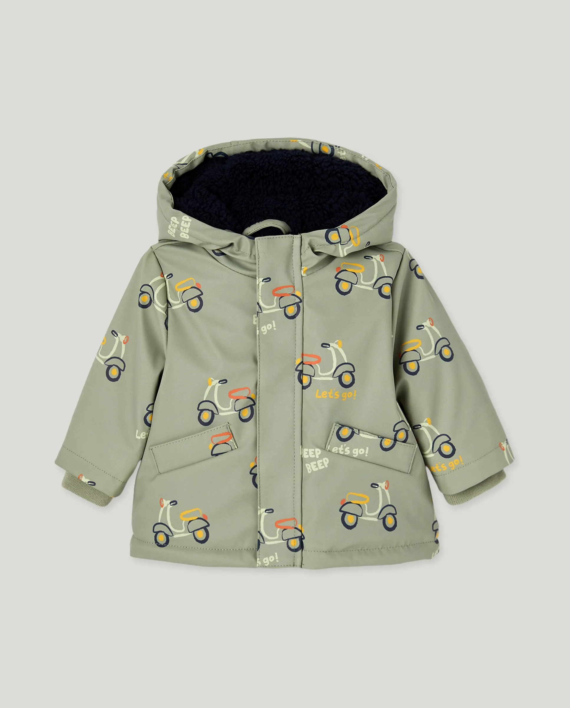 Парка легкая прорезиненная с принтом для мальчика Baby El Corte Inglés, хаки
Парка легкая прорезиненная с принтом для мальчика Baby El Corte Inglés, хаки