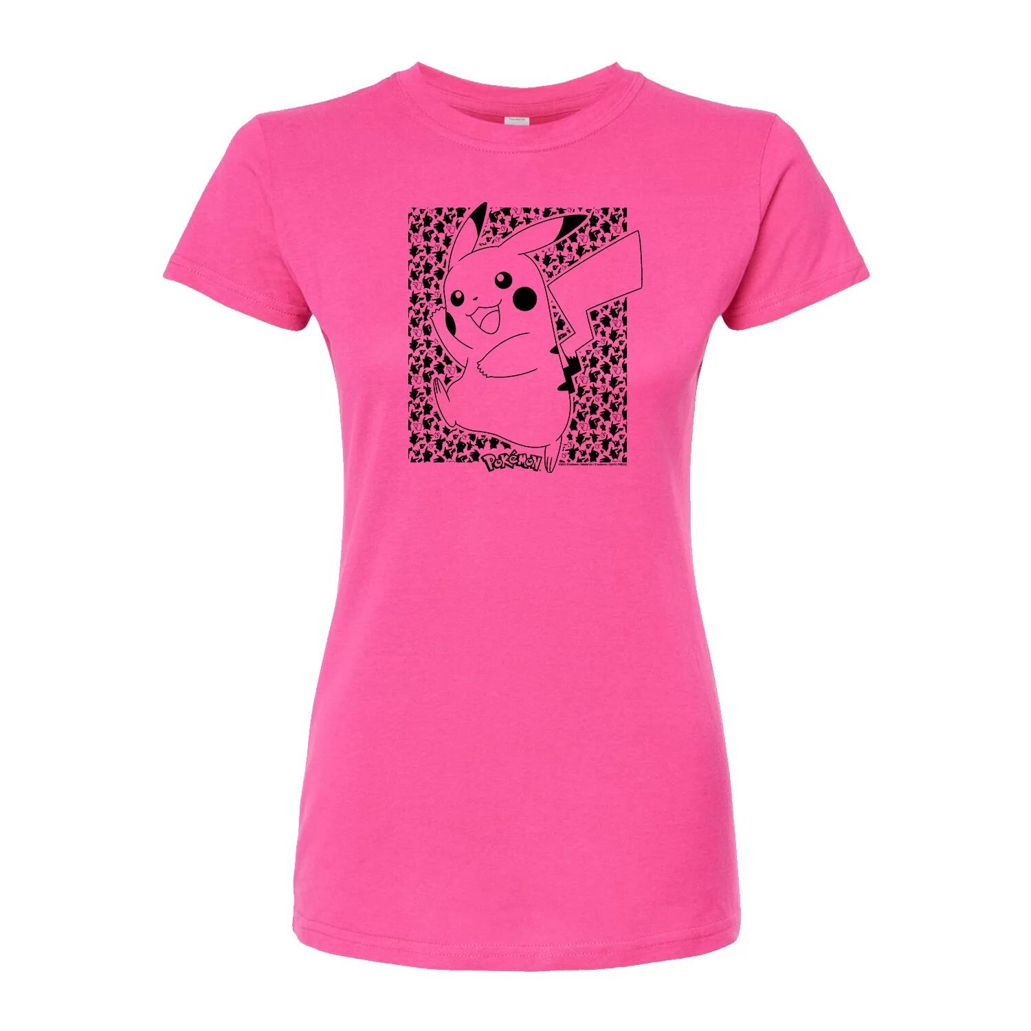 Облегающая футболка с узором «Покемон Пикачу» для юниоров Licensed Character, розовый
Облегающая футболка с узором «Покемон Пикачу» для юниоров Licensed Character, розовый