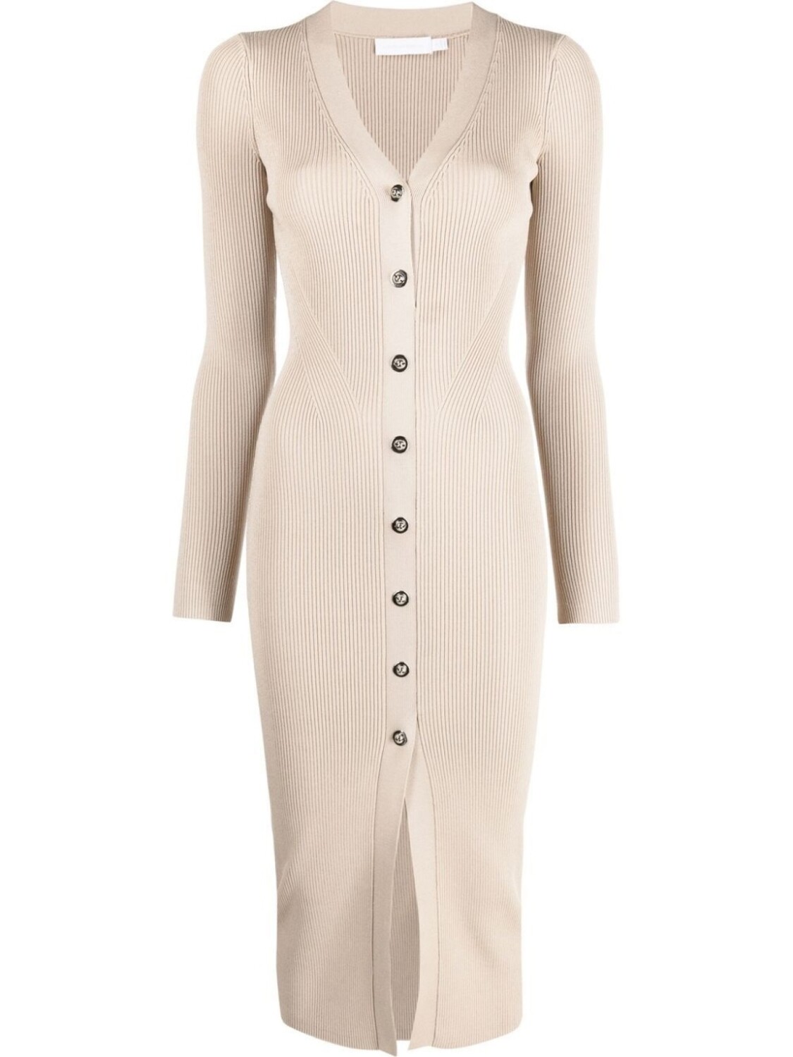 Облегающее платье миди в рубчик Simkhai, бежевый
Облегающее платье миди в рубчик Simkhai, бежевый