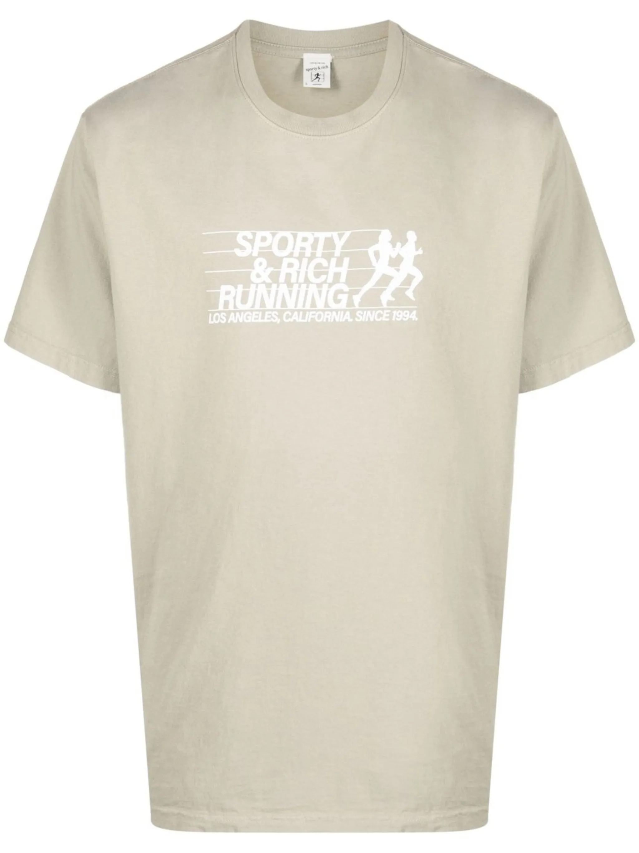 Футболка с логотипом Sporty & Rich, серый
Футболка с логотипом Sporty & Rich, серый