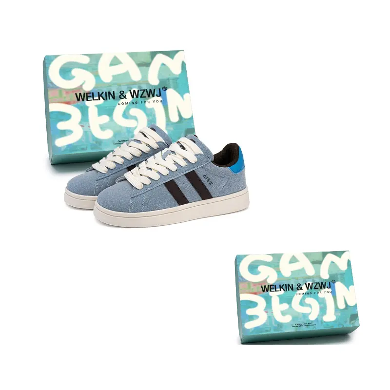 WELKIN&WZWJ Скользоустойчивые низкие скейтерские туфли на платформе унисекс аква-синий коричневый, цвет Aqua Blue Brown
WELKIN&WZWJ Скользоустойчивые низкие скейтерские туфли на платформе унисекс аква-синий коричневый, цвет Aqua Blue Brown