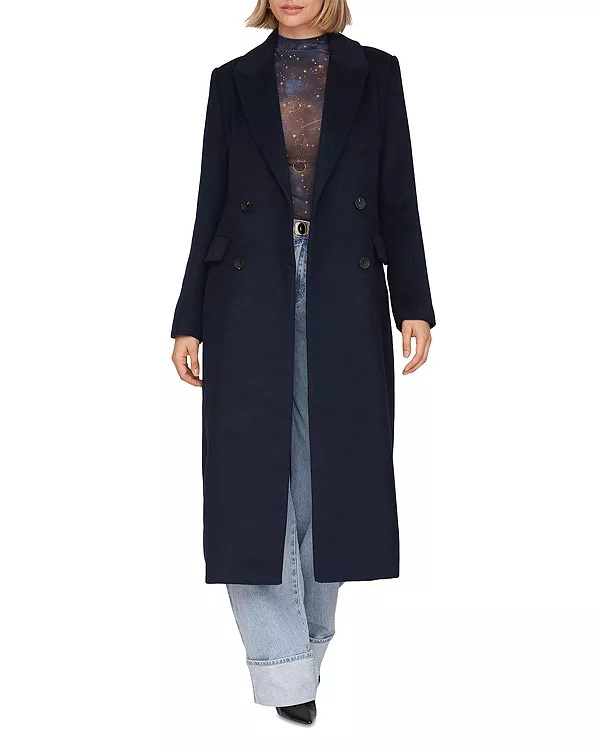 Сшитый на заказ двубортный пиджак Avec Les Filles, синий
Сшитый на заказ двубортный пиджак Avec Les Filles, синий