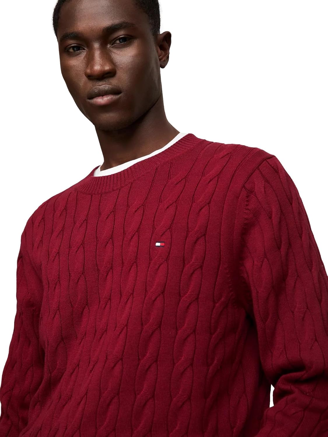 Коллекция мужских культовых свитеров Tommy Hilfiger Cable Knit 2024 года, Rouge.
Коллекция мужских культовых свитеров Tommy Hilfiger Cable Knit 2024 года, Rouge.