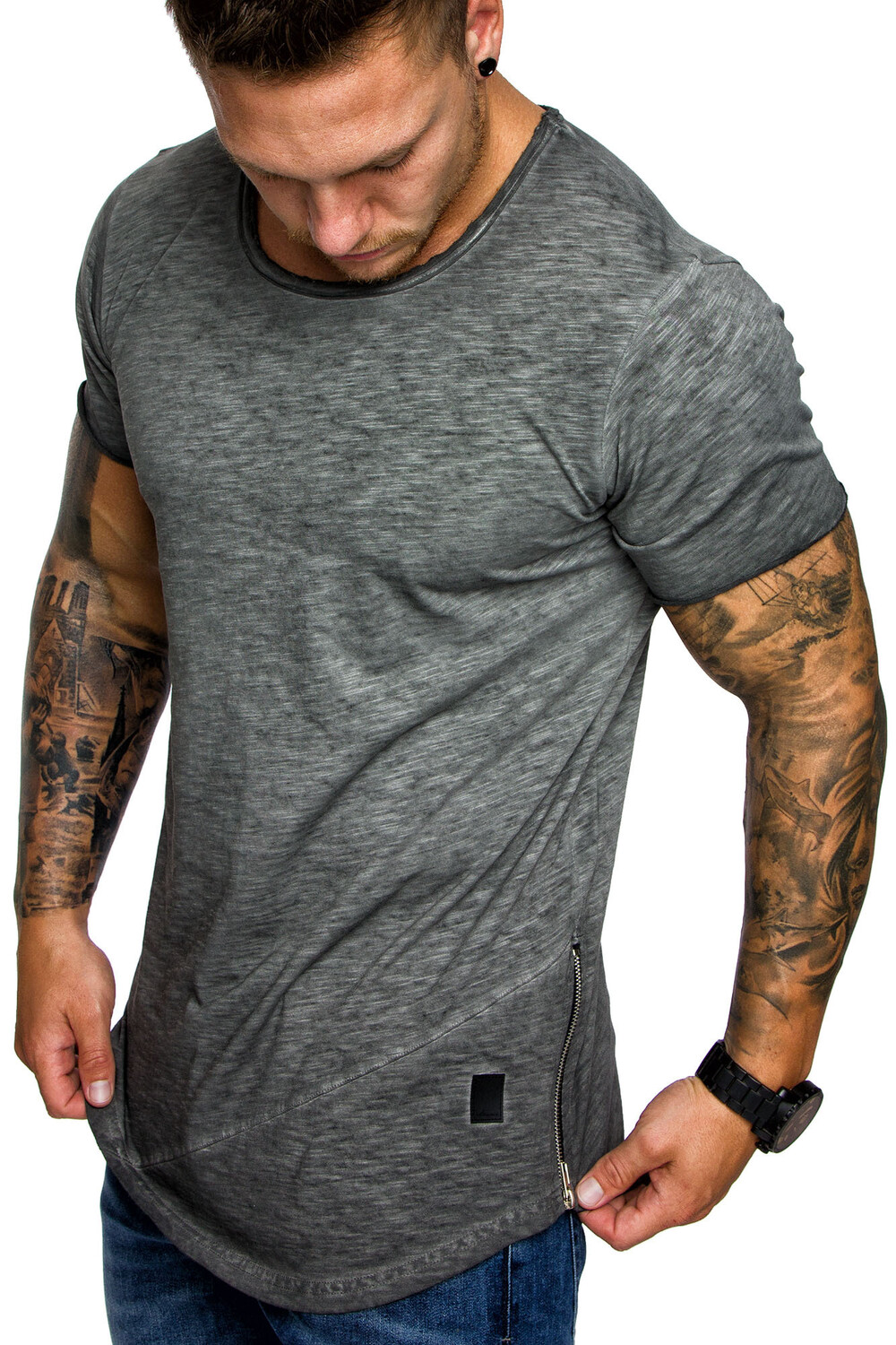 Футболка Amaci&Sons mit Zipper und Rundhalsausschnitt AUSTIN, цвет Anthrazit Verwaschen
Футболка Amaci&Sons mit Zipper und Rundhalsausschnitt AUSTIN, цвет Anthrazit Verwaschen