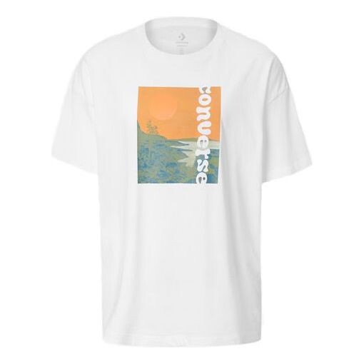 Футболка landscape alphabet printing short sleeve white Converse, белый
Футболка landscape alphabet printing short sleeve white Converse, белый