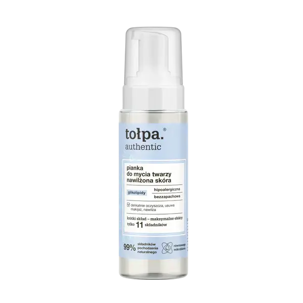 Очищающая пенка для лица, 150 мл Tołpa Authentic
Очищающая пенка для лица, 150 мл Tołpa Authentic