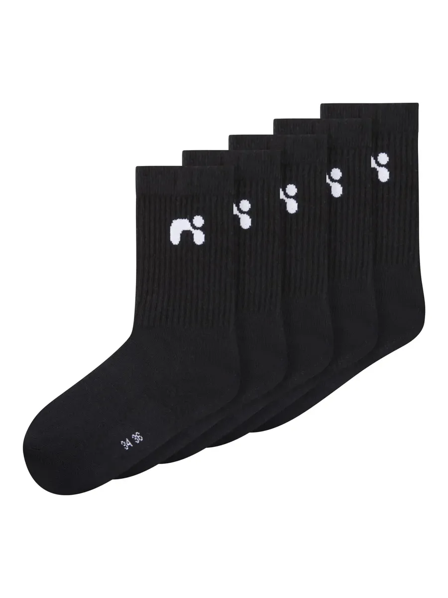 Носки Name It "NKNLARIS 5P SOCK NOOS" (упаковка, 5 пар), черный
Носки Name It "NKNLARIS 5P SOCK NOOS" (упаковка, 5 пар), черный