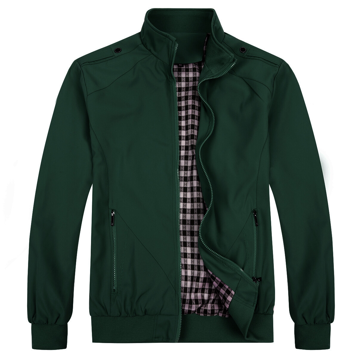 Бомбер с воротником стойкой переходная куртка на осень повседневная спортивная куртка Allthemen, зеленый
Бомбер с воротником стойкой переходная куртка на осень повседневная спортивная куртка Allthemen, зеленый