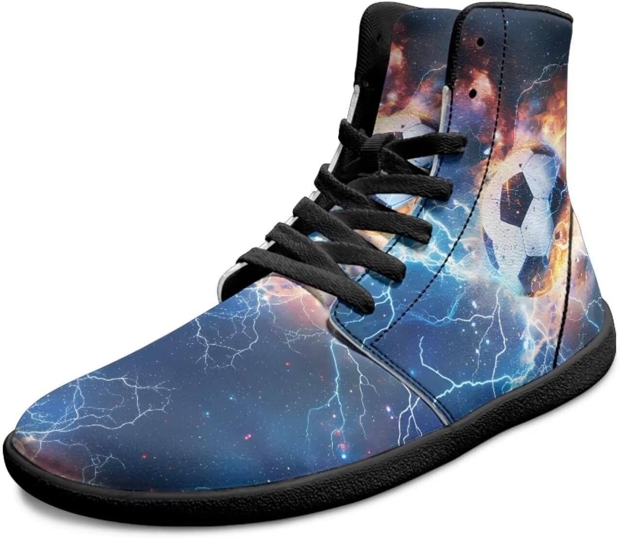 Мужские кроссовки с широким носком, высокие, на шнуровке, обувь для бега и походов с эффектом босоногости, без подъема, дышащие Xixirimido, Football Flame Lightning
Мужские кроссовки с широким носком, высокие, на шнуровке, обувь для бега и походов с эффектом босоногости, без подъема, дышащие Xixirimido, Football Flame Lightning