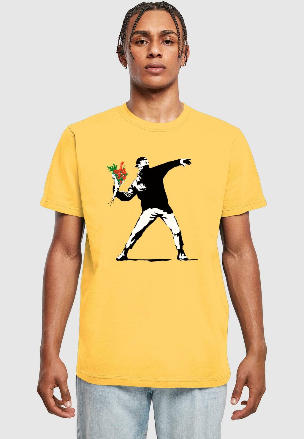 Футболка с принтом BANKSY - LOVE IS IN THE AIR Merchcode, желтый
Футболка с принтом BANKSY - LOVE IS IN THE AIR Merchcode, желтый