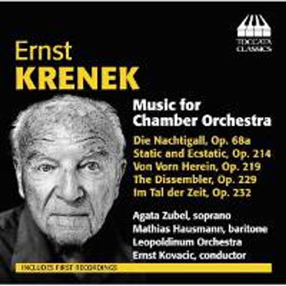 Диск CD Music For Chamber Orchestra - Ernst Krenek
Диск CD Music For Chamber Orchestra - Ernst Krenek