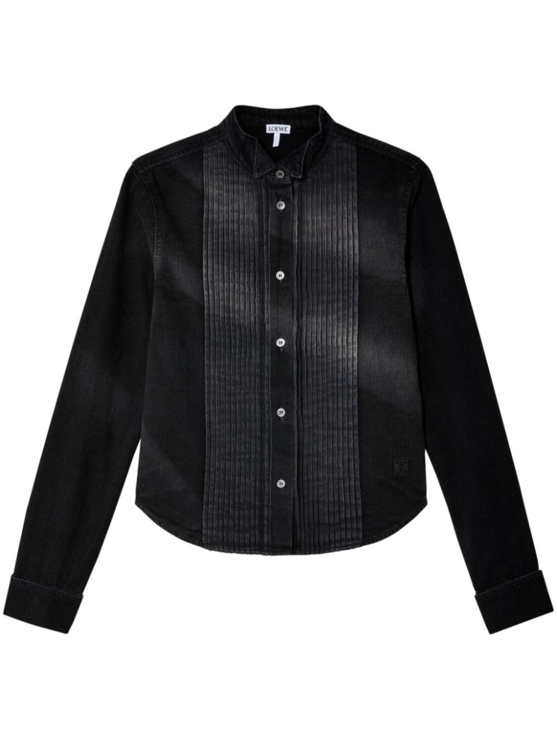 LOEWE джинсовая рубашка со складками, черный
LOEWE джинсовая рубашка со складками, черный