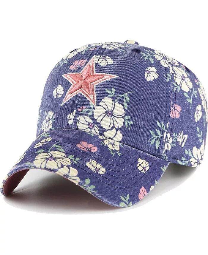 Женская темно-синяя регулируемая шляпа Dallas Cowboys Primrose Clean Up '47 Brand, синий
Женская темно-синяя регулируемая шляпа Dallas Cowboys Primrose Clean Up '47 Brand, синий