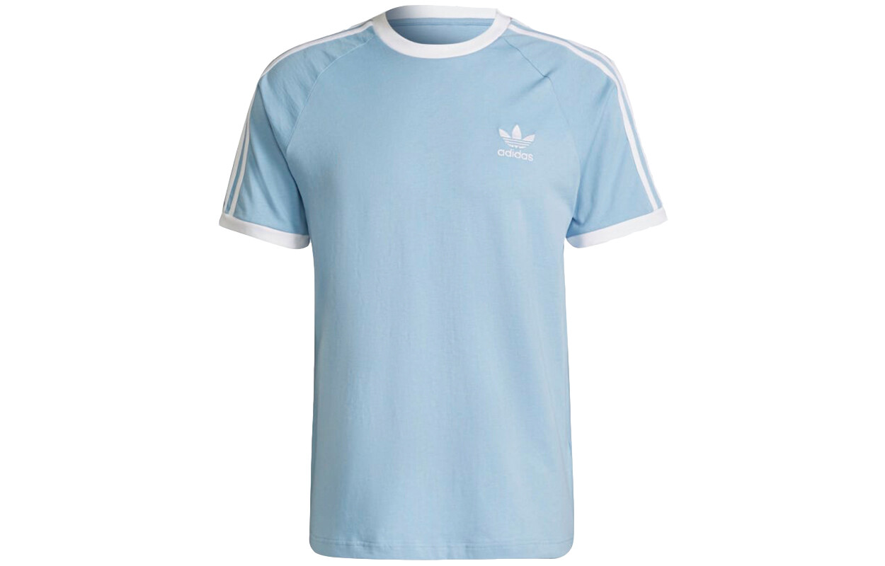 Футболка с тремя полосками, мужская, светло-синяя Adidas Originals, светло-голубой
Футболка с тремя полосками, мужская, светло-синяя Adidas Originals, светло-голубой