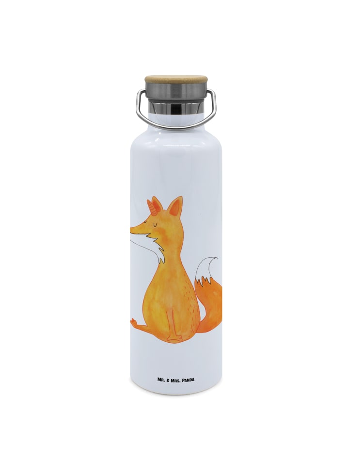 Mr. & Mrs. Panda Бутылка для воды с изображением единорога, без надписи, белая
Mr. & Mrs. Panda Бутылка для воды с изображением единорога, без надписи, белая