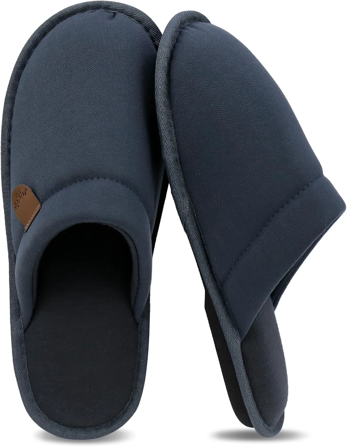 WALKFUN Удобные домашние тапочки для мужчин с закрытым носком, комфортные для дома, теплые шлепанцы с памятью формы для спальни и домашнего использования, серый
WALKFUN Удобные домашние тапочки для мужчин с закрытым носком, комфортные для дома, теплые шлепанцы с памятью формы для спальни и домашнего использования, серый