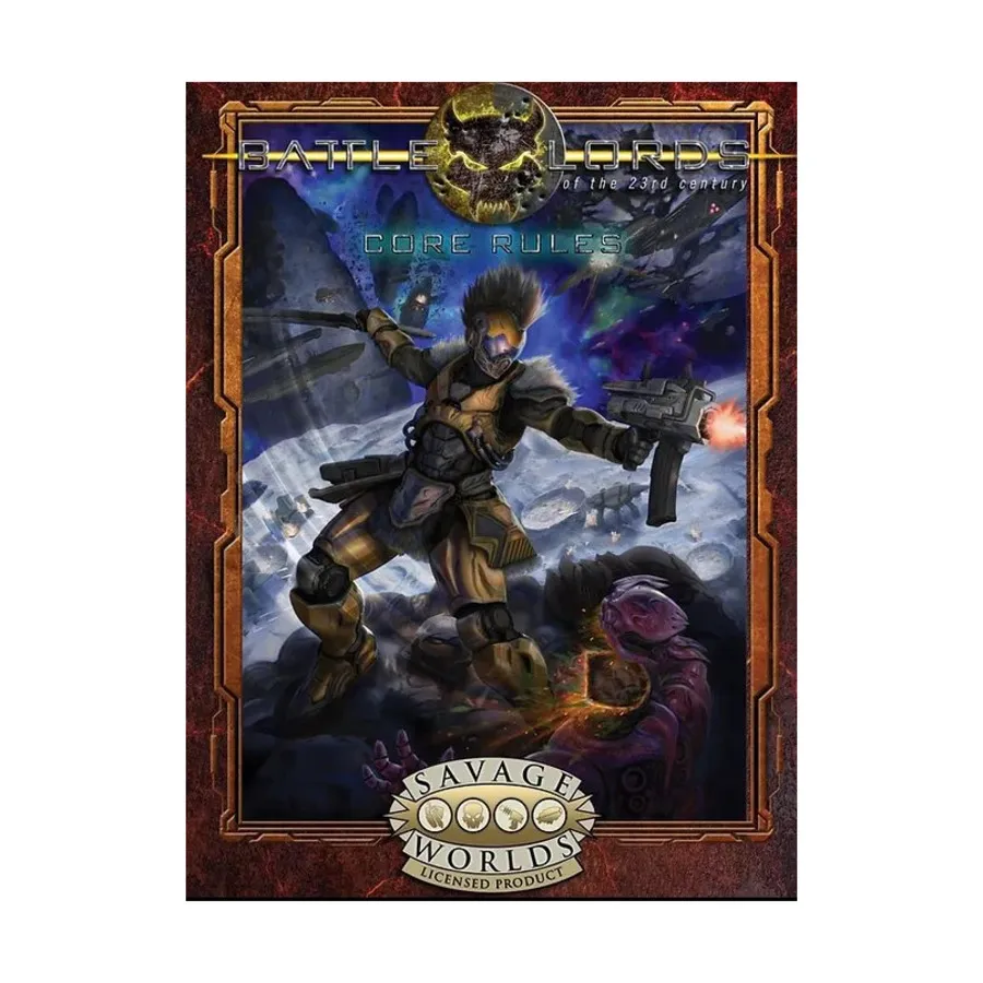 Savage Battlelords Core Rules, Role Playing Games (23rd Century Productions), твердый переплет
Savage Battlelords Core Rules, Role Playing Games (23rd Century Productions), твердый переплет