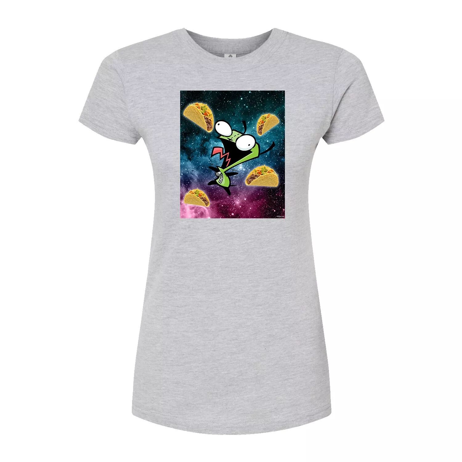 Футболка с приталенным графическим рисунком Invader Zim Space Tacos для юниоров Licensed Character, серый
Футболка с приталенным графическим рисунком Invader Zim Space Tacos для юниоров Licensed Character, серый