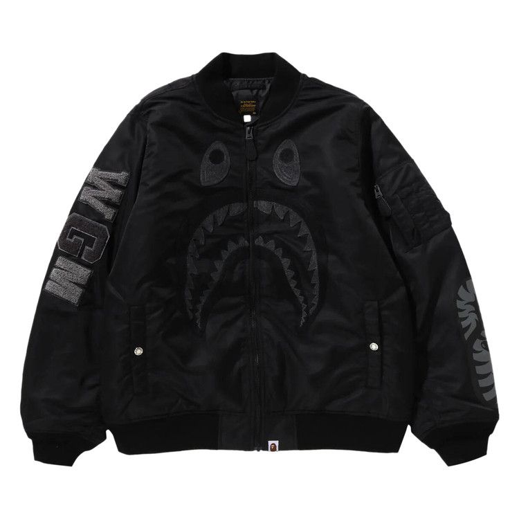 Куртка BAPE Shark MA-1, Black
Куртка BAPE Shark MA-1, Black