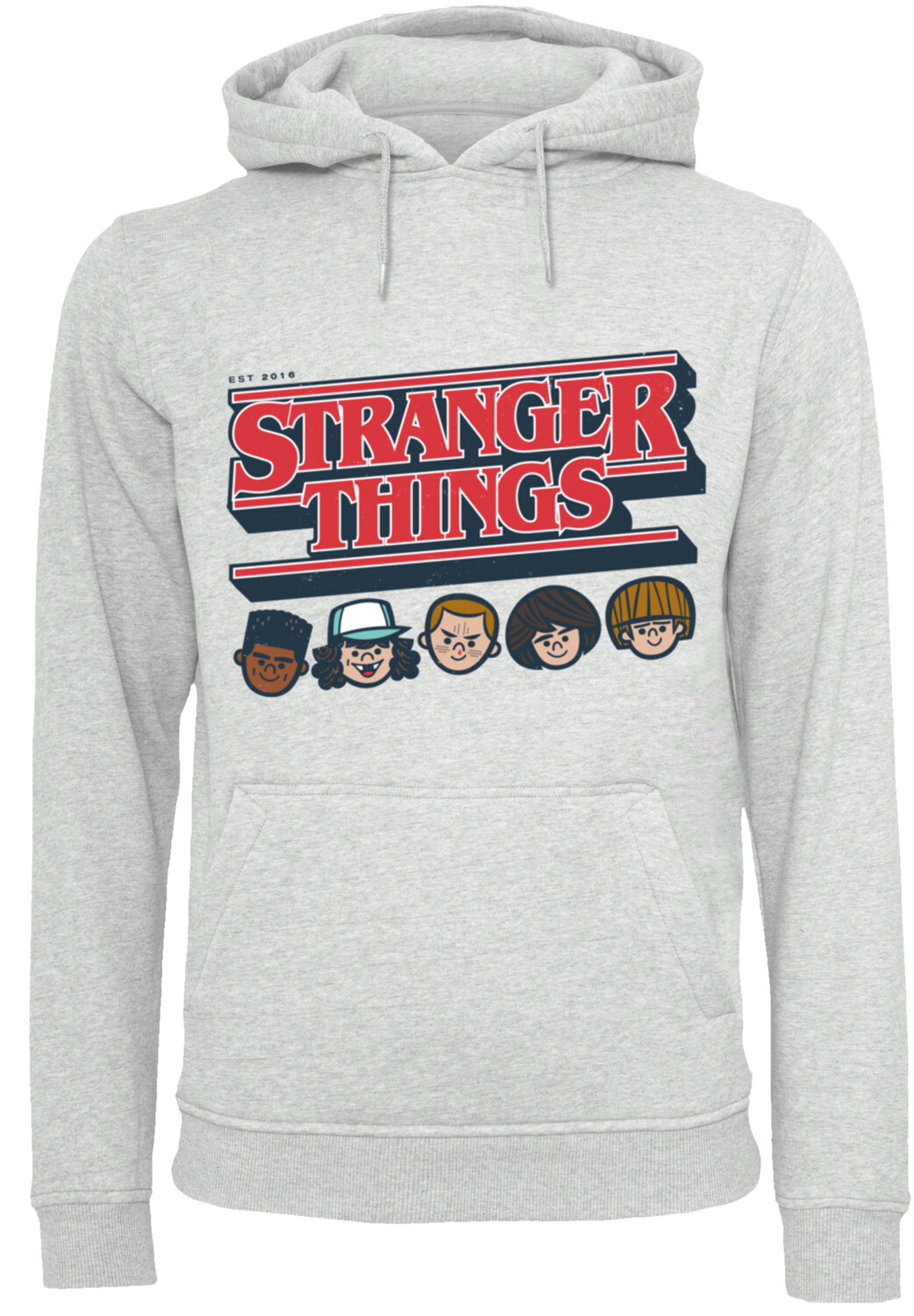 Пуловер F4NT4STIC Hoodie Stranger Things Caricature Logo Netflix TV Series, цвет grau meliert
Пуловер F4NT4STIC Hoodie Stranger Things Caricature Logo Netflix TV Series, цвет grau meliert