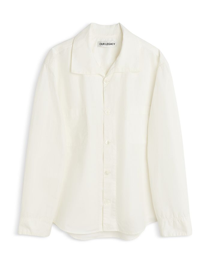 Длинный рукав, рубашка на пуговицах OUR LEGACY, белый
Длинный рукав, рубашка на пуговицах OUR LEGACY, белый