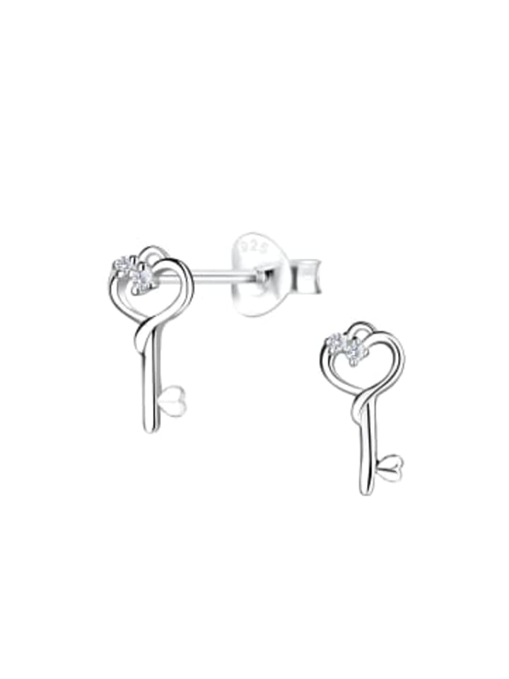 Alexander York Серьги-гвоздики в форме ключа из серебра 925 пробы, комплект из 2 штук
Alexander York Серьги-гвоздики в форме ключа из серебра 925 пробы, комплект из 2 штук