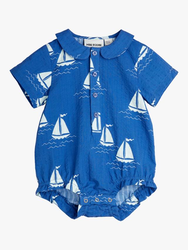 Детское боди из органического хлопка с принтом Mini Rodini, цвет Sailing Boats Blue
Детское боди из органического хлопка с принтом Mini Rodini, цвет Sailing Boats Blue