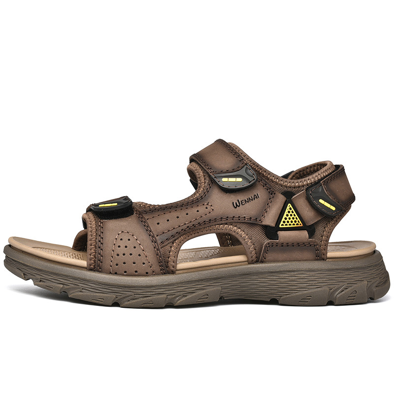Wen Nai Пляжные сандалии мужские темно-коричневые
Wen Nai Пляжные сандалии мужские темно-коричневые