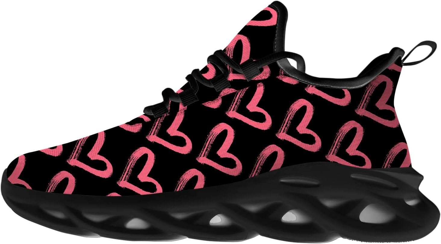 Кроссовки Ciadoon Heart для мужчин и женщин, беговые кроссовки, удобная спортивная обувь для ходьбы, тенниса, атлетические кроссовки, подарок для мальчика и девочки, Multicolor
Кроссовки Ciadoon Heart для мужчин и женщин, беговые кроссовки, удобная спортивная обувь для ходьбы, тенниса, атлетические кроссовки, подарок для мальчика и девочки, Multicolor