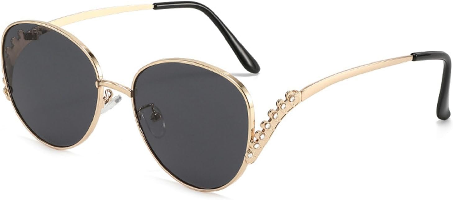 Большие солнцезащитные очки-щитки для женщин, роскошные винтажные ветрозащитные металлические солнцезащитные очки для женщин с защитой от УФ-излучения UV400 T1450 Melrose, Black
Большие солнцезащитные очки-щитки для женщин, роскошные винтажные ветрозащитные металлические солнцезащитные очки для женщин с защитой от УФ-излучения UV400 T1450 Melrose, Black