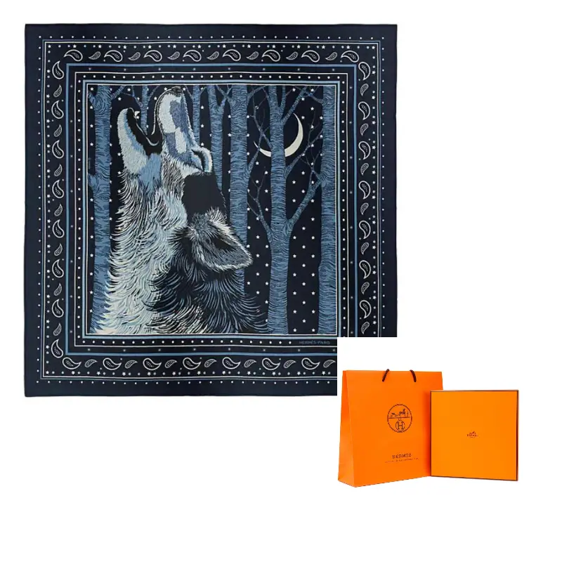 HERMES Шарфы из кашемира и шелка для мужчин, синий/белый/черный
HERMES Шарфы из кашемира и шелка для мужчин, синий/белый/черный