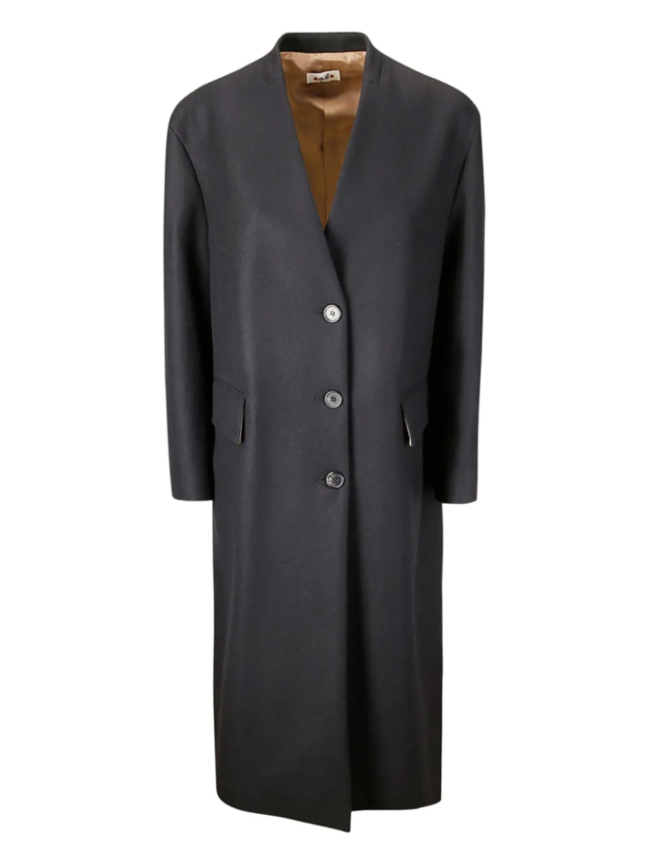 Шерстяное пальто Alberto Biani, черный 
Шерстяное пальто Alberto Biani, черный
