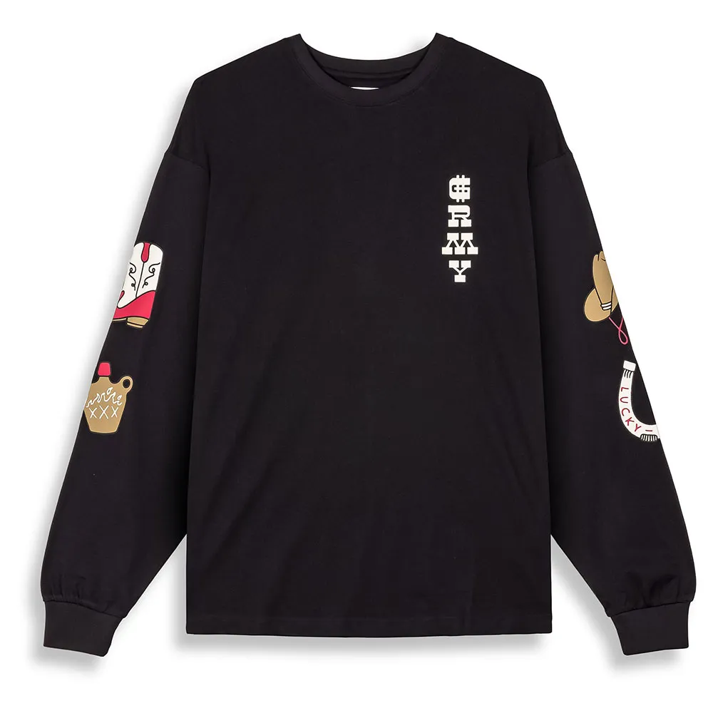 Лонгслив Grimey Lone Hand, черный
Лонгслив Grimey Lone Hand, черный