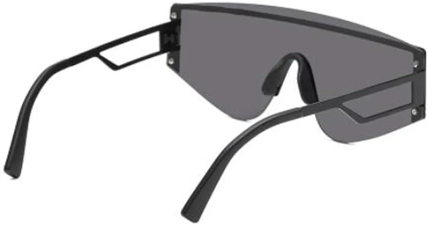 Полуободковые солнцезащитные очки с оправой в форме бровей, цельные, с защитой от УФ-излучения, металлические, для мужчин и женщин PUB, Black Frame Full Grey Flakes
Полуободковые солнцезащитные очки с оправой в форме бровей, цельные, с защитой от УФ-излучения, металлические, для мужчин и женщин PUB, Black Frame Full Grey Flakes