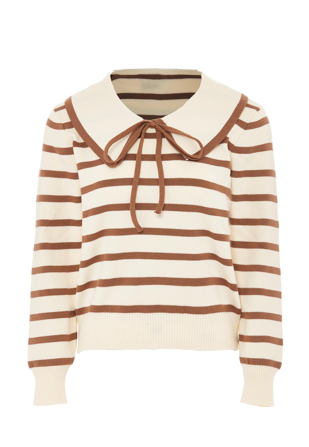 Свитер NAEMI Strick, цвет Braun Weiss
Свитер NAEMI Strick, цвет Braun Weiss