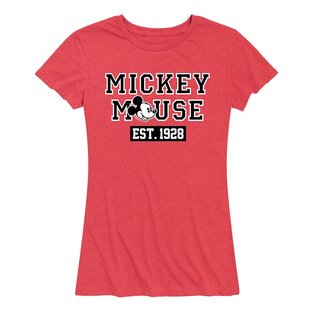 Женская оценка Микки Мауса Диснея. Футболка 1928 года с графическим рисунком Disney, цвет Heather Red
Женская оценка Микки Мауса Диснея. Футболка 1928 года с графическим рисунком Disney, цвет Heather Red