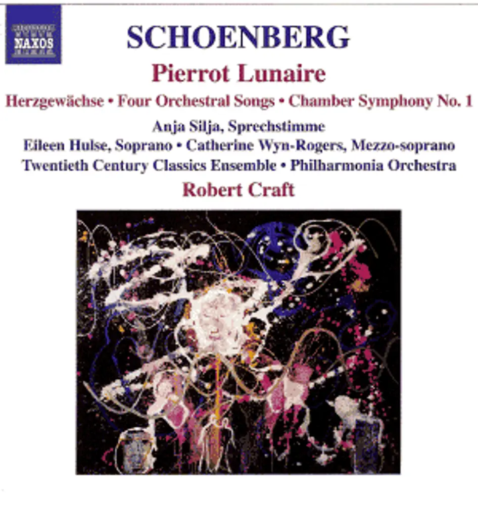 Диск CD Schoenberg: Pierrot Lunaire - Arnold Schoenberg, Anja Silja, Robert Craft, Philharmonia Orchestra, Twentieth Century Classics
Диск CD Schoenberg: Pierrot Lunaire - Arnold Schoenberg, Anja Silja, Robert Craft, Philharmonia Orchestra, Twentieth Century Classics