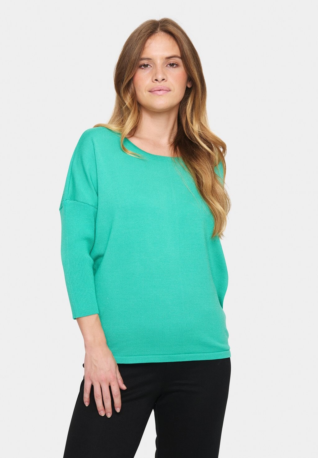 Вязаный свитер MILA R-NECK Saint Tropez, зеленый
Вязаный свитер MILA R-NECK Saint Tropez, зеленый