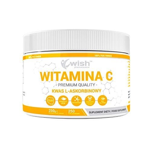 Wish, Фармацевтический витамин С 1000 мг (L-аскорбиновая кислота) - 250 г
Wish, Фармацевтический витамин С 1000 мг (L-аскорбиновая кислота) - 250 г