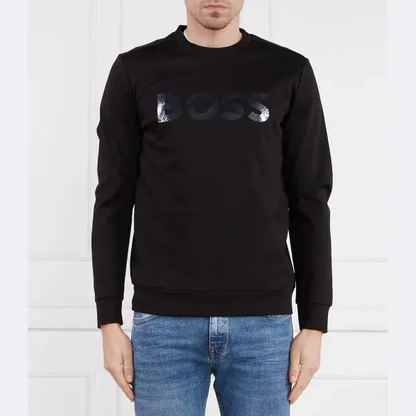 Толстовка стандартного кроя Salbo с зеркалом Boss, черный
Толстовка стандартного кроя Salbo с зеркалом Boss, черный