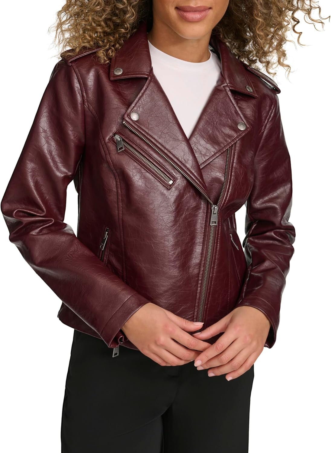 Женская куртка-косуха Levi's классическая кожаная, бордовый
Женская куртка-косуха Levi's классическая кожаная, бордовый