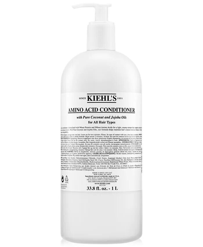 Аминокислотный кондиционер, 33,8 эт. унция Kiehl'S Since 1851
Аминокислотный кондиционер, 33,8 эт. унция Kiehl'S Since 1851