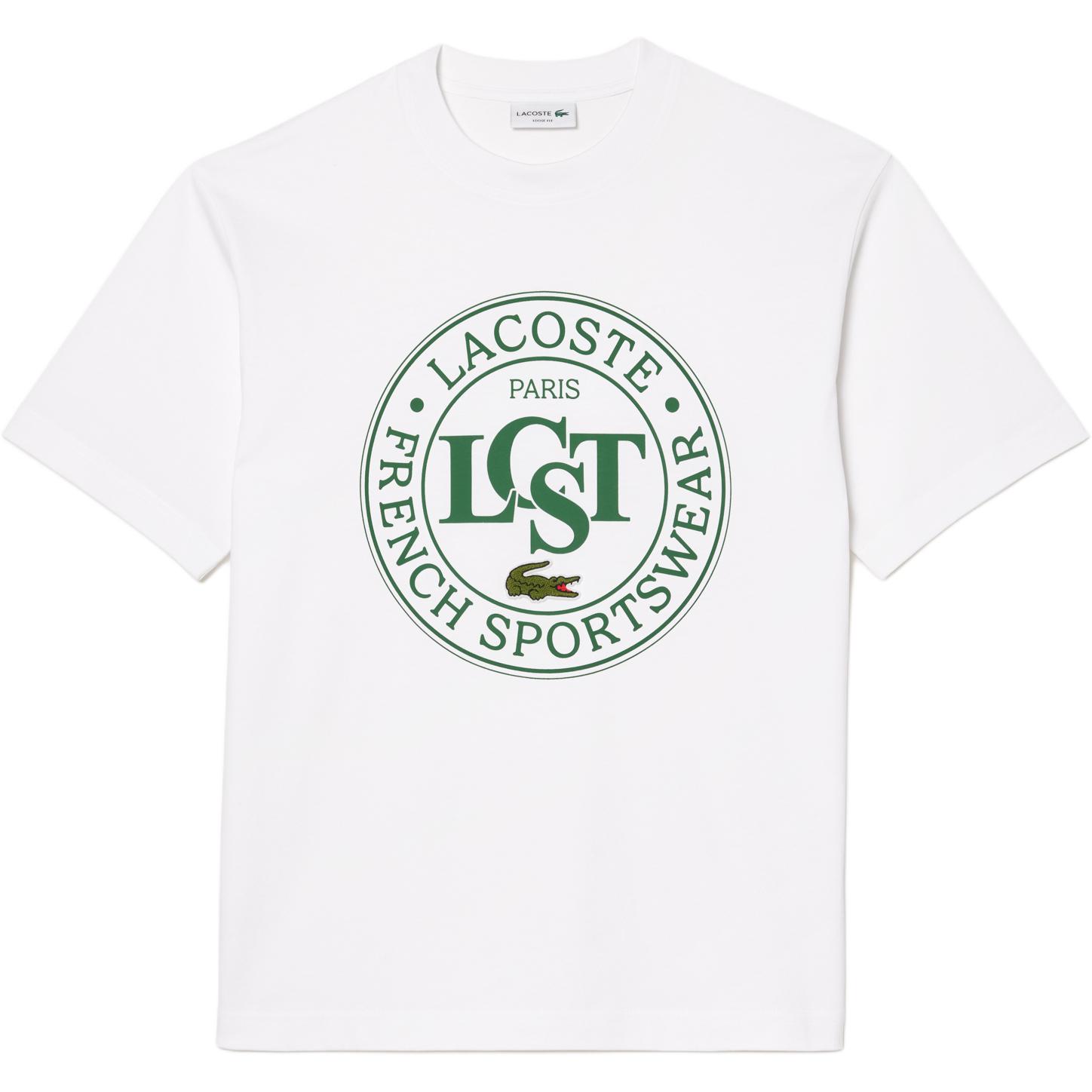 Футболка с принтом логотипа LACOSTE, белый
Футболка с принтом логотипа LACOSTE, белый